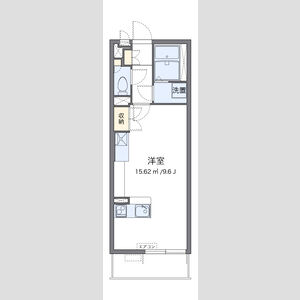 ワンルーム 間取り図