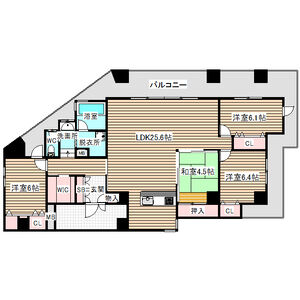4LDK 間取り図