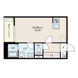 ワンルーム 間取り図