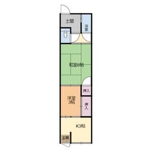 2K 間取り図