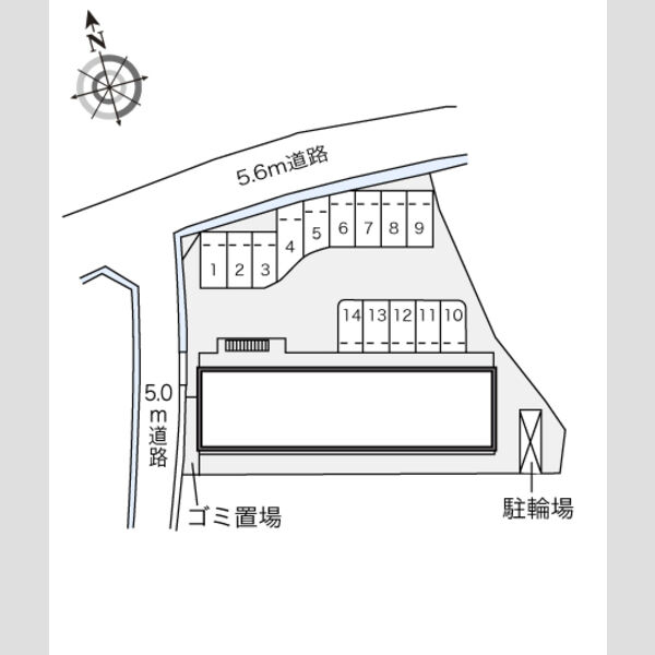 レオパレス天上野 室内写真1