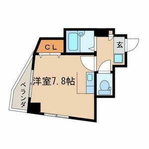 ワンルーム 間取り図