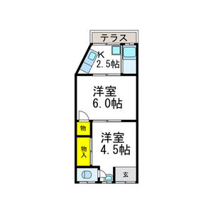 2K 間取り図
