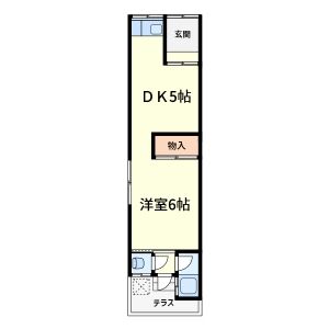 2K 間取り図