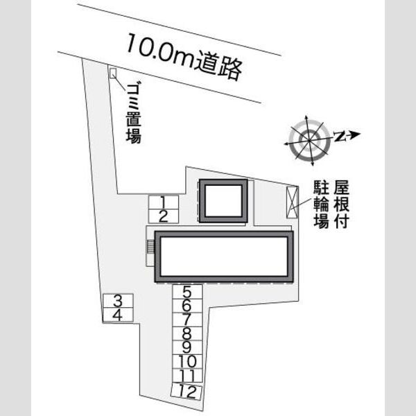 レオパレスシスタス 59 室内写真1