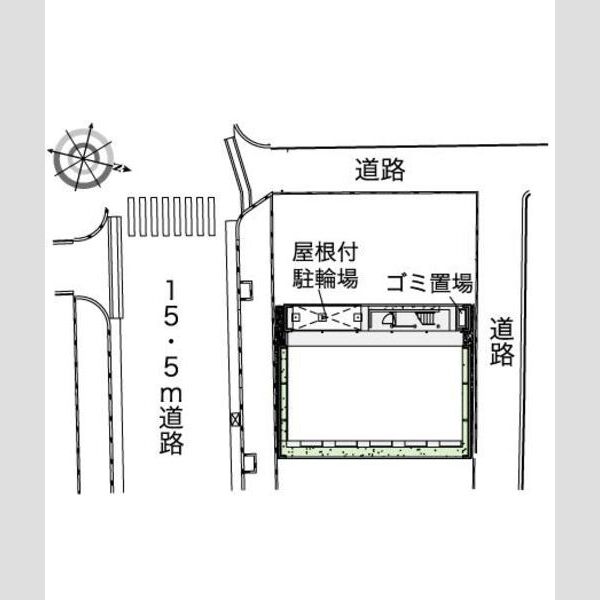 レオパレス二条駅前 室内写真1