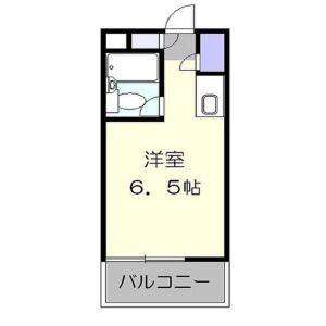 ワンルーム 間取り図