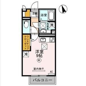 ワンルーム 間取り図