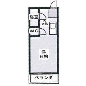 ワンルーム 間取り図