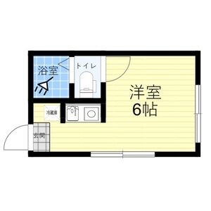ワンルーム 間取り図