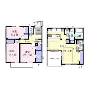 3LDK 間取り図