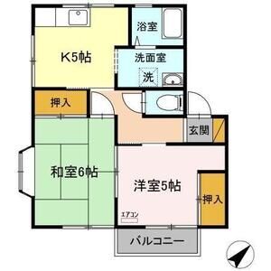 2K 間取り図