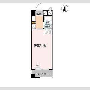 ワンルーム 間取り図
