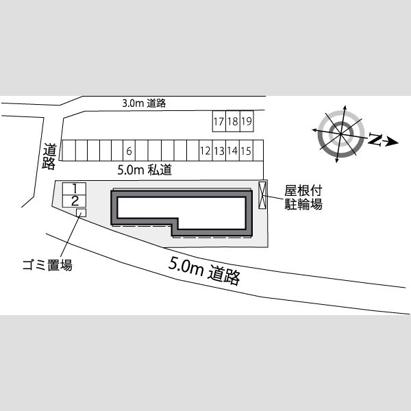レオパレスヒル 室内写真1