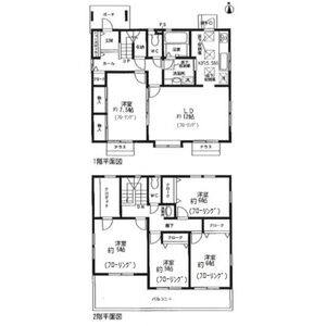 5LDK 間取り図