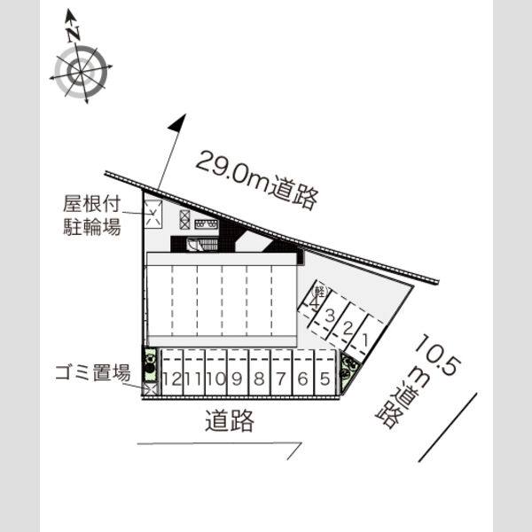 レオパレスコモダ宇頭Ⅱ 室内写真1