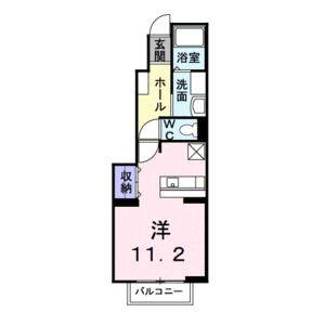 ワンルーム 間取り図