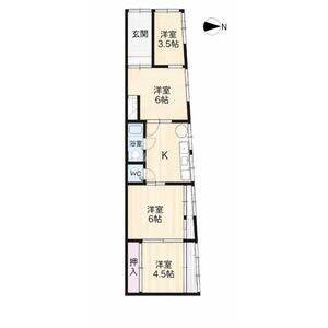 4K 間取り図
