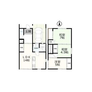 3LDK 間取り図