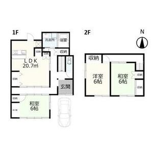 3LDK 間取り図