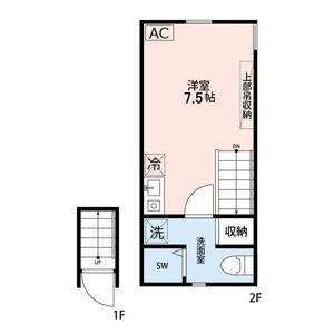 ワンルーム 間取り図