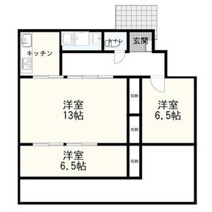 3K 間取り図