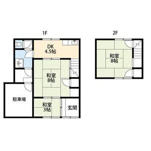 3DK 間取り図