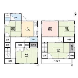 5DK 間取り図