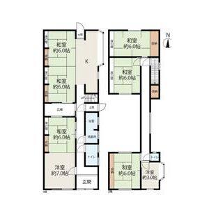 6LDK 間取り図