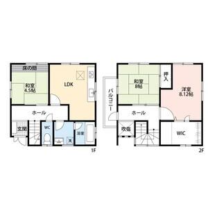 3LDK 間取り図