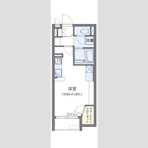 ワンルーム 間取り図