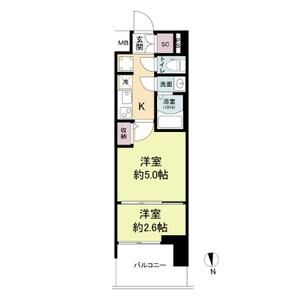 2K 間取り図