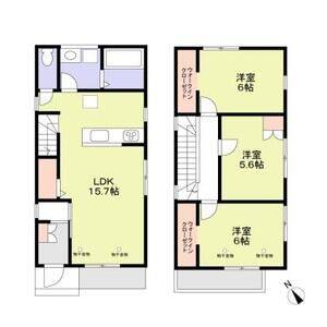 3LDK 間取り図