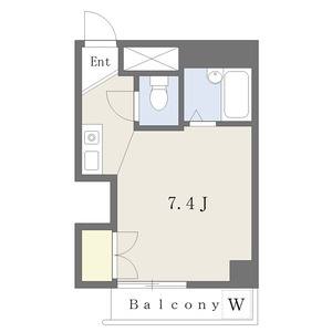 ワンルーム 間取り図