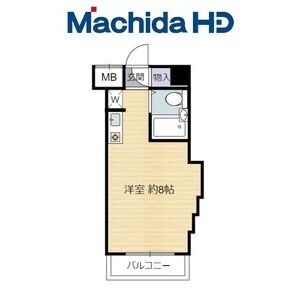 ワンルーム 間取り図