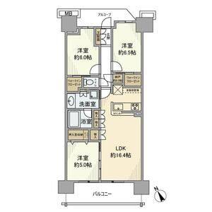 3LDK 間取り図