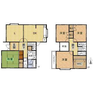 4LDK 間取り図
