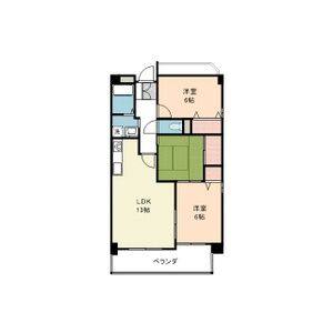 3LDK 間取り図