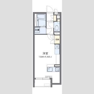 ワンルーム 間取り図