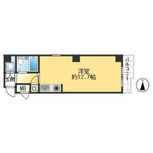 ワンルーム 間取り図