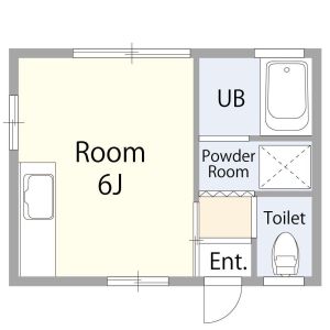 ワンルーム 間取り図