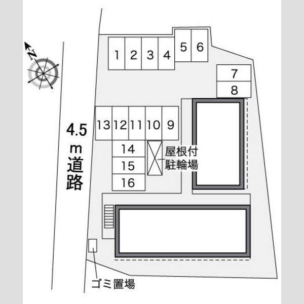 レオパレスわだち 室内写真1