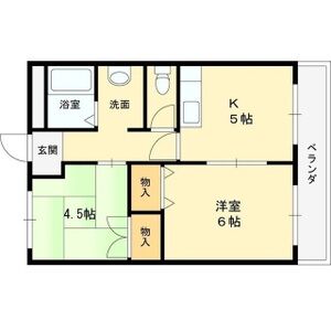 2K 間取り図