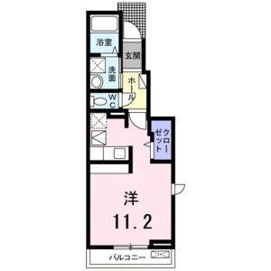 ワンルーム 間取り図