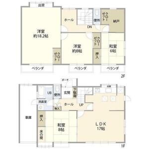 4LDK 間取り図