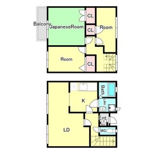 3LDK 間取り図