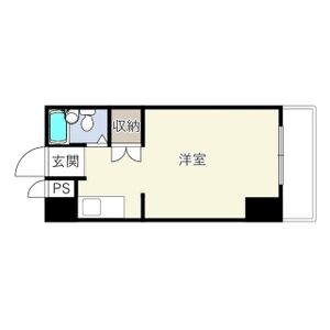ワンルーム 間取り図