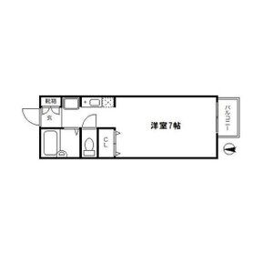 ワンルーム 間取り図