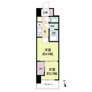 2K 間取り図