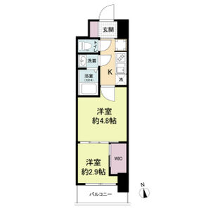 2K 間取り図